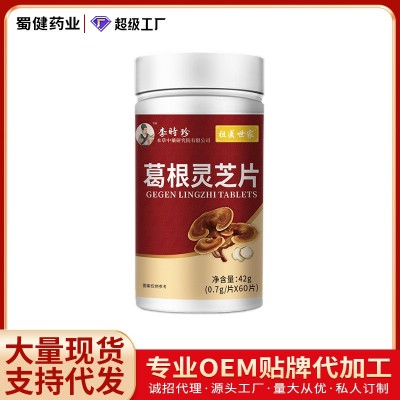 特医世家李时珍葛根灵芝片喝酒熬夜片特膳源头工厂现货批发代发图2