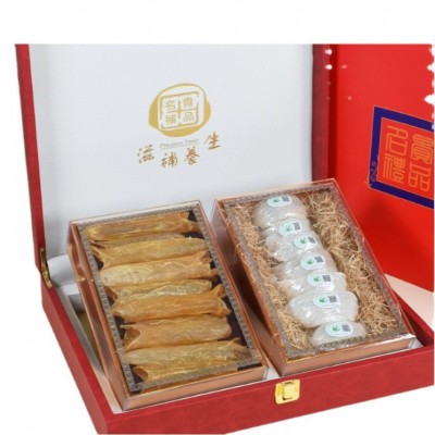 双拼礼盒DIY自选 名贵滋补品燕窝鱼胶元贝鲍鱼石斛中秋送礼伴手礼图5