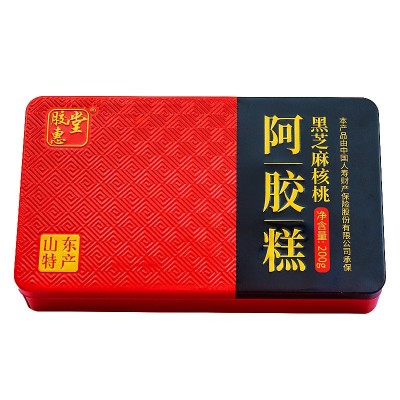 东阿超级工厂批发加工手工阿胶糕女士滋补品纯驴皮阿胶固元糕图5