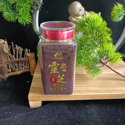 长白山有机灵芝孢子粉100g自有种植基地原料现货批发源头厂家T001图4