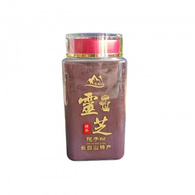 长白山有机灵芝孢子粉100g自有种植基地原料现货批发源头厂家T001图5