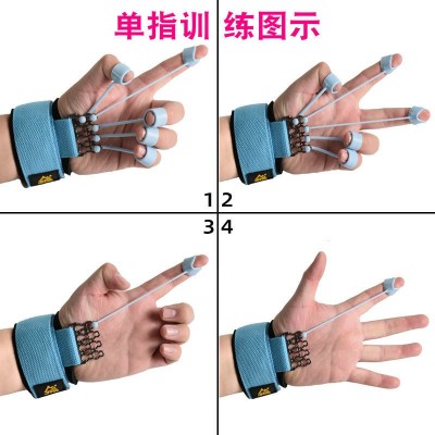 手指屈伸训练器硅胶伸指力器锻炼拉力器握力器握力球康复 训练器材图4