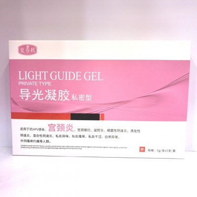 夏春秋 导光凝胶私密型 适用于抗HPV感染凝胶5g/支 5支/盒图3