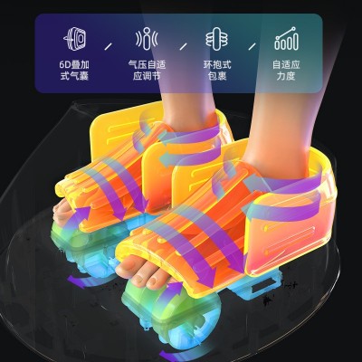 按摩足疗机跨境全包裹气囊液晶遥控负离子杀菌揉捏足底足部按摩器图3