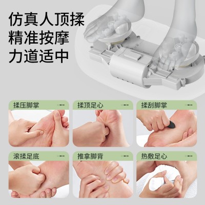 跨境迷你足疗机加热热敷美腿仪脚底多功能小腿足部足底腿 部按摩器图3