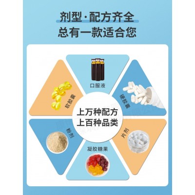 蓝帽保健品减肥饱腹火麻仁魔芋决明子胶囊不腹泻120粒现货 可批发图2