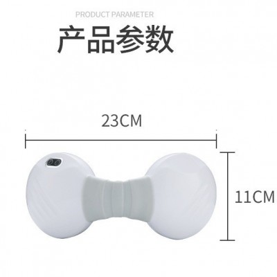 多功能颈椎按摩器无线充电便携式颈肩按摩仪拉伸肩颈捶打按摩披肩图2