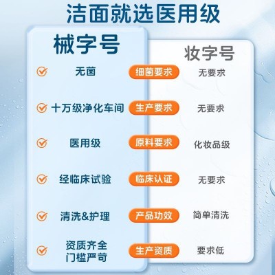 妥能药业 医用面部护理敷料 器械号洗面奶洁面乳100克图3