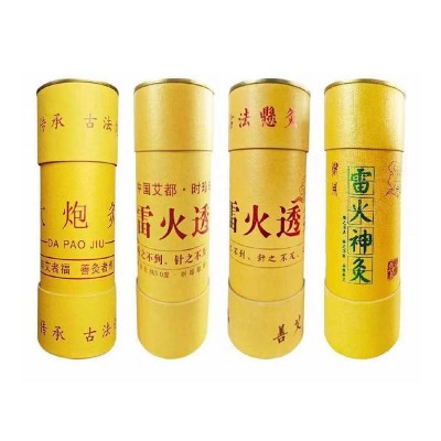 7cm大炮灸雷火灸纯石磨艾绒粗艾条家用特大号艾条图5
