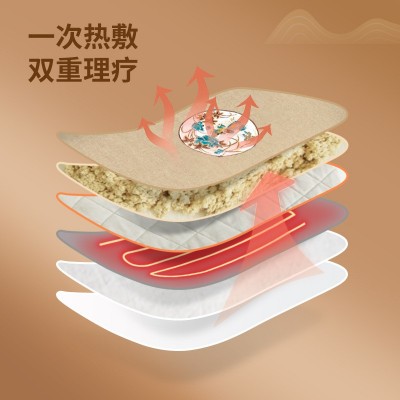 电加热艾灸垫艾绒床垫艾草毯艾绒被全身推拿热敷毯坐垫加热艾灸毯图4