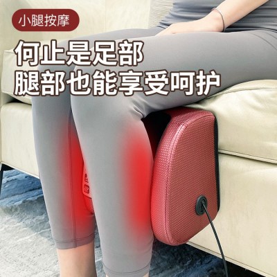 足底按摩器电动足疗机足部家用揉捏仪按脚小腿脚底加热腿部美腿机图2