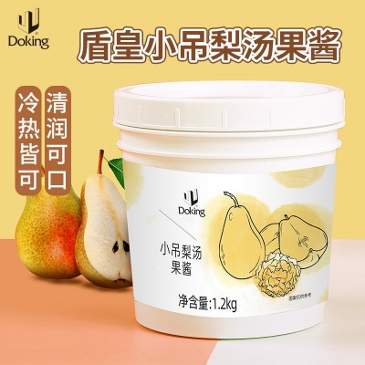 盾皇小吊梨汤1.2kg冰糖雪梨枸杞银耳羹果酱饮料奶茶店秋冬热饮料图5