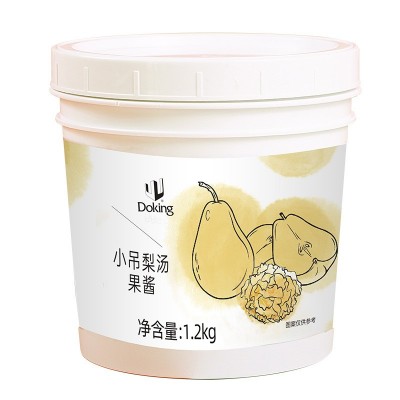 盾皇小吊梨汤1.2kg冰糖雪梨枸杞银耳羹果酱饮料奶茶店秋冬热饮料图4