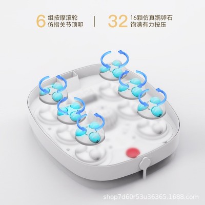 金正折叠全自动可加热恒温泡脚桶便携家用足浴盆电动按摩洗脚桶图2