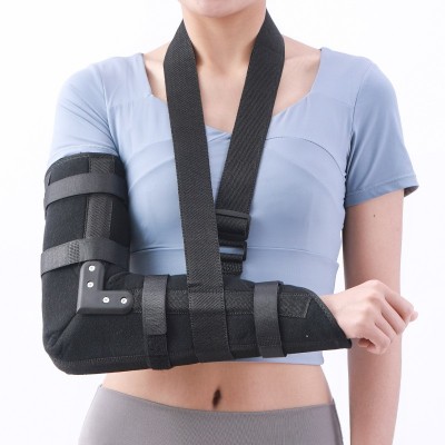 肱骨科上骨折固定支具医用肘关节固定带上臂术后脱臼骨折固定器图5