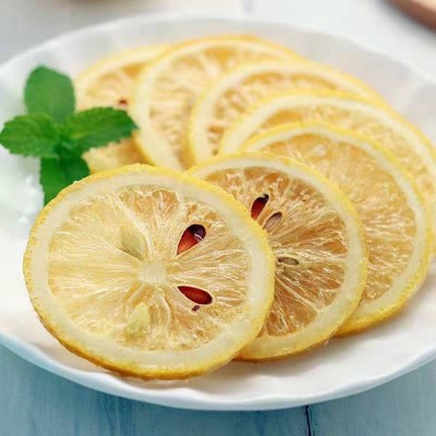 甜蜜征兆柠檬片四川岳安柠檬干片独立罐装散装现货批发代发水果茶图2