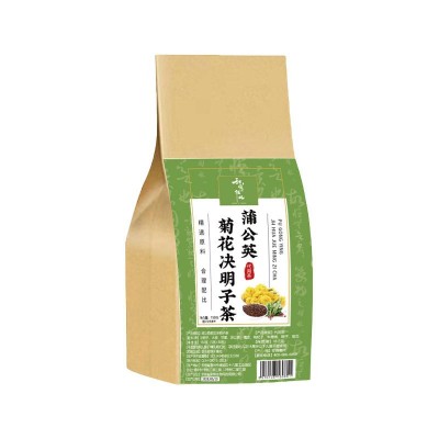 蒲公英菊花决明子茶 5克×30高皮质包独立无纺布茶包厂家货源直发图5