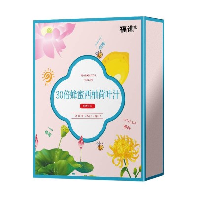 蜂蜜西柚荷叶汁固体饮料颗粒速溶菊花决明子荷叶冬瓜抖音同款代发图5