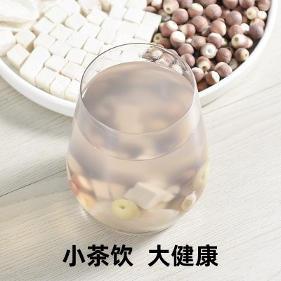 四神汤200G怀山药莲子芡实茯苓原料炖煮茶脾小儿童四神汤料包批发图3