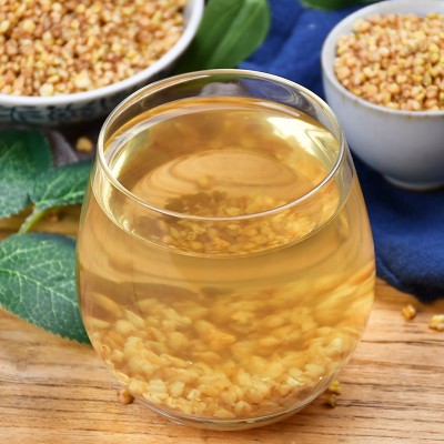 松草堂苦荞茶罐装厂家直销大凉山苦荞茶批发黄苦荞茶荞麦250克/罐图4