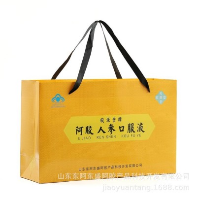现货供应 阿胶人参口服液 48支礼盒装20ml一支 阿胶饮品 发货及时图2
