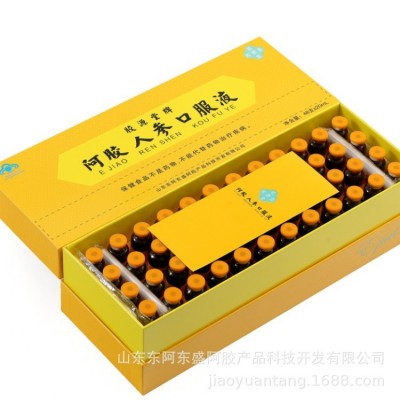 现货供应 阿胶人参口服液 48支礼盒装20ml一支 阿胶饮品 发货及时图3