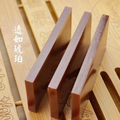 健字号正品阿胶块250g盒装驴皮熬制啊胶片 工厂现货熬糕 打粉原块图4