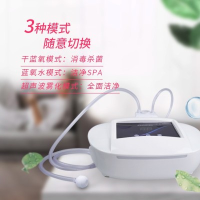 厂家直销 超声波 蓝氧雾化仪臭氧冲洗雾化护理仪熏蒸家用清洗图2