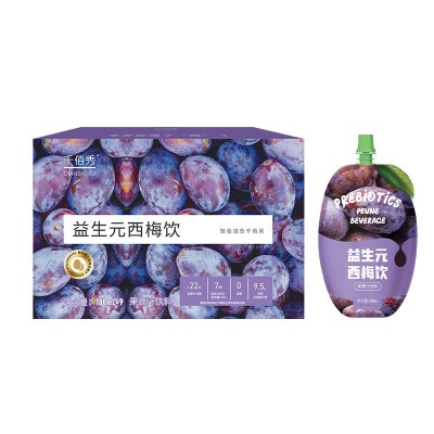 快手同款千佰秀益生菌西梅饮 酵素益生元西梅汁果蔬纤维大餐救星图5