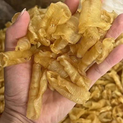 凤尾鱼胶批发 零腥味厚肉凤尾胶 甜品红鱼鳔餐饮煲汤海鲜干货图2