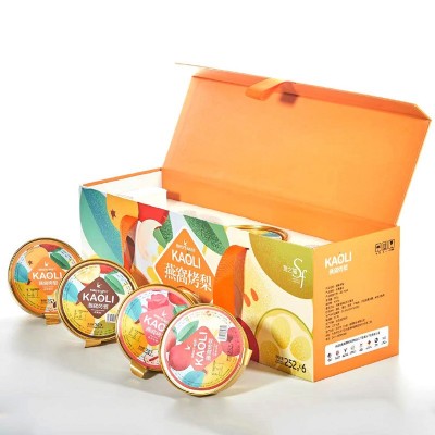 厂家新品252g*6精美礼盒装即食燕窝 开盖即食免冲泡燕窝炖梨图2