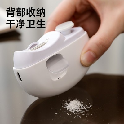 Homeza电动磨甲器全自动指甲刀婴幼儿童指甲剪安全剪指甲防飞溅图4