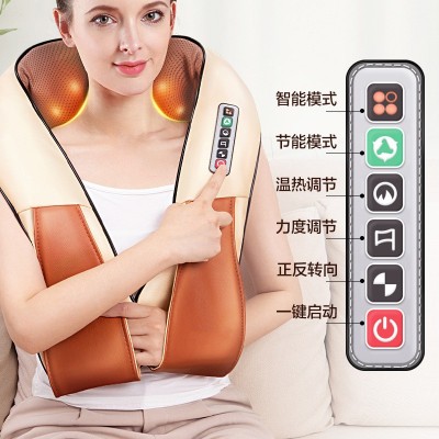 颈椎按摩仪肩颈椎按摩器颈部揉捏脖子全身电动加热肩膀按摩披肩图3