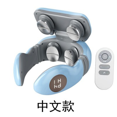 颈椎按摩器护颈仪颈肩按摩仪电脉冲无线遥控肩颈按摩仪图5