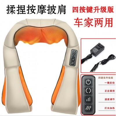按摩披肩颈椎按摩仪器恒温加热按摩捶打多功能全身按摩图4