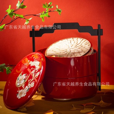 西洋参燕窝 石斛鹿茸红参片任意双拼手提滋补品养生礼盒一件代发图5