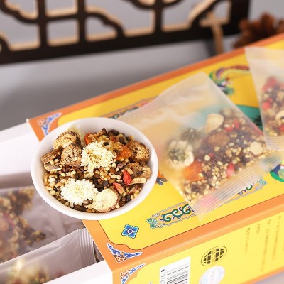 现货金银花菊花决明子盒装100g批发 金银花菊花决明子组合花茶图5