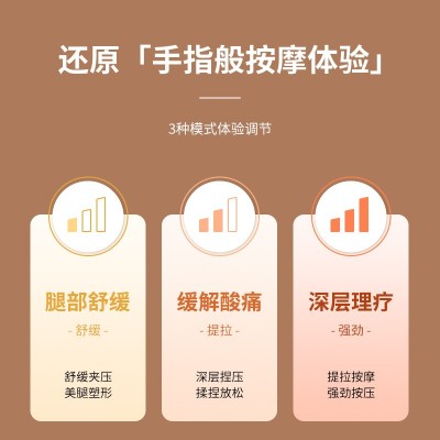 爆款腿部恒温加热空气波按摩器气压小腿肌肉酸痛全自动揉捏按摩仪图4