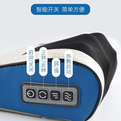 颈椎按摩器按摩枕头肩颈按摩仪多功能颈椎按摩枕家用按摩器批发图3