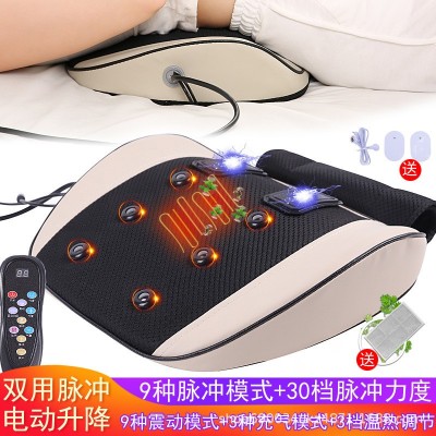 按摩器热敷腰椎间盘按摩仪专用神器多功能靠垫曲度按摩仪脉冲震动图2