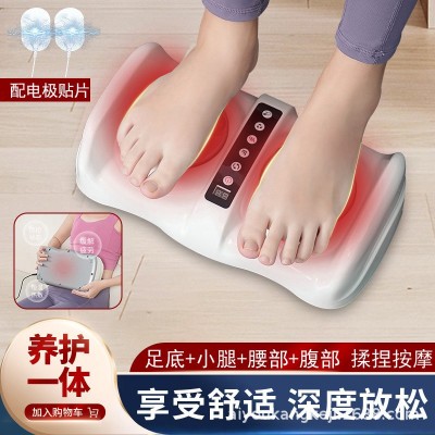 礼品跨境脚底按摩器多功能足疗机全自动美腿足部腿部按摩仪小腿图3