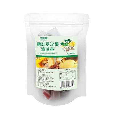 橘红罗汉果清润茶 橘红雪梨罗汉果茶 源头工厂 支持代发图5
