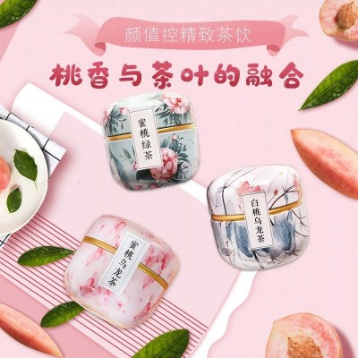 蜜桃乌龙茶茶包桂花白桃冻干花茶水果茶茶包养生茶冲饮夏季30包装图2
