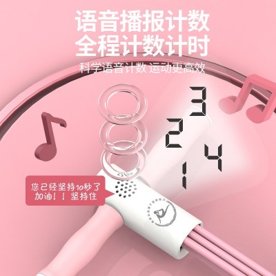 电子计数脚蹬拉力器智能小燕飞仰卧起坐器减肚瘦腰收腹健身拉力器图2