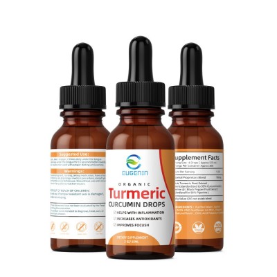 跨境供应商 姜黄素滴剂 turcumin drops图3