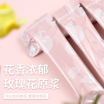 保坤堂源头工厂鲜花玫瑰原液批发玫瑰汁饮品冲调浓缩汁玫瑰原浆图3