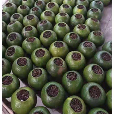 小青柑普洱茶新会生晒小金桔青橘茶熟茶桔子茶陈皮茶天马一号批发图2