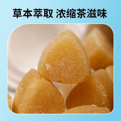 蜜桃乌龙茶叶含片茉莉绿茶蜜桃玫瑰红茶浓缩茶含片抖音同款爆款图3