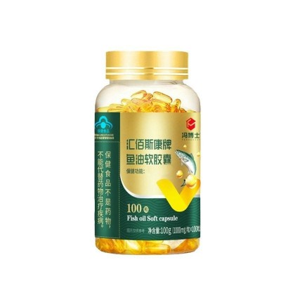 冯博士 汇佰斯康牌油软胶囊中老年深海鱼油高含量100粒抖音同款图4