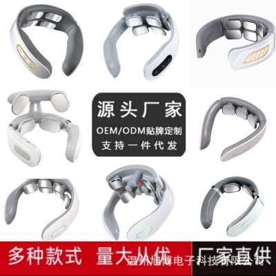 颈椎按摩仪脖子肩颈多功能颈部颈椎按摩器电磁脉冲加热护颈仪厂家图2